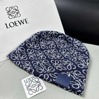 LOEWEおしゃれウールニット帽18 SS95465