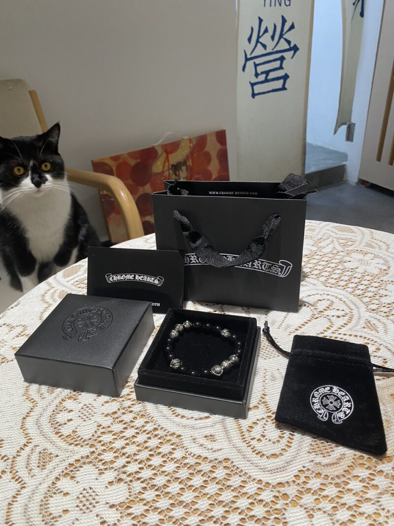 Chrome Hearts （クロムハーツ）Black Onyx ブレスレット - 画像 (4)