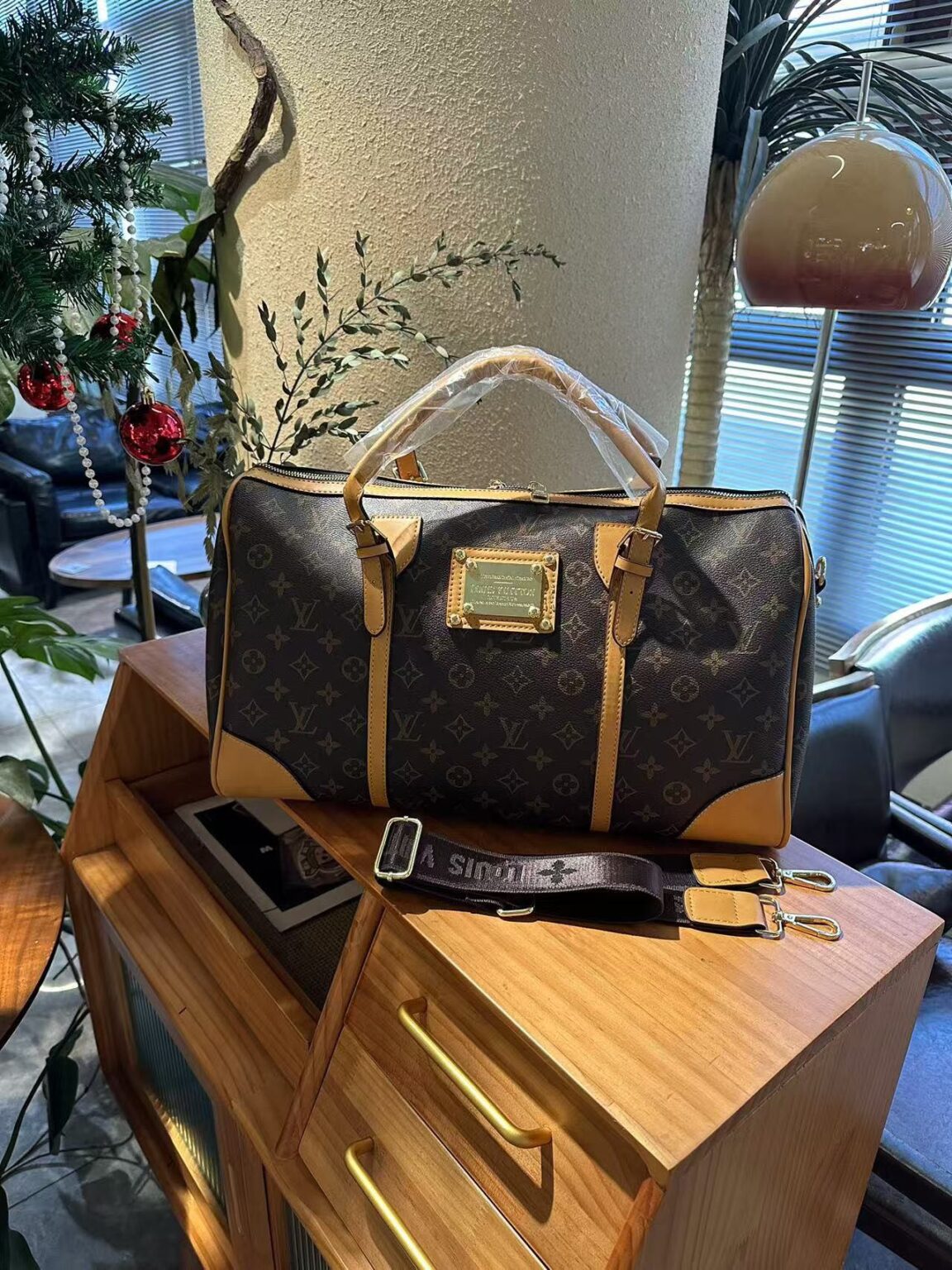 LV LOUIS VUITTON本革バッグ70 SS103298 - 画像 (2)