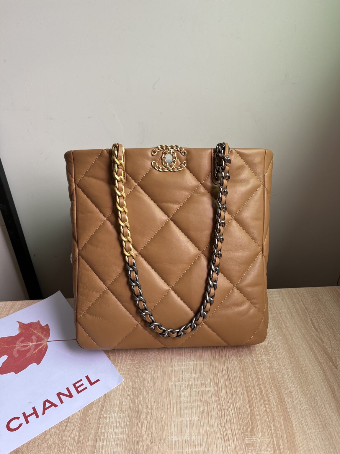 CHANEL 19 SHOPPING BAG 3519 - 画像 (10)