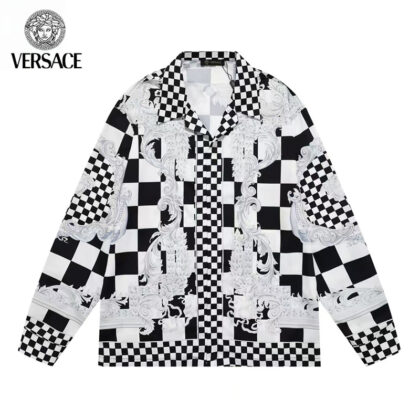 VERSACEだぶだぶの半袖シャツ12 SS95048