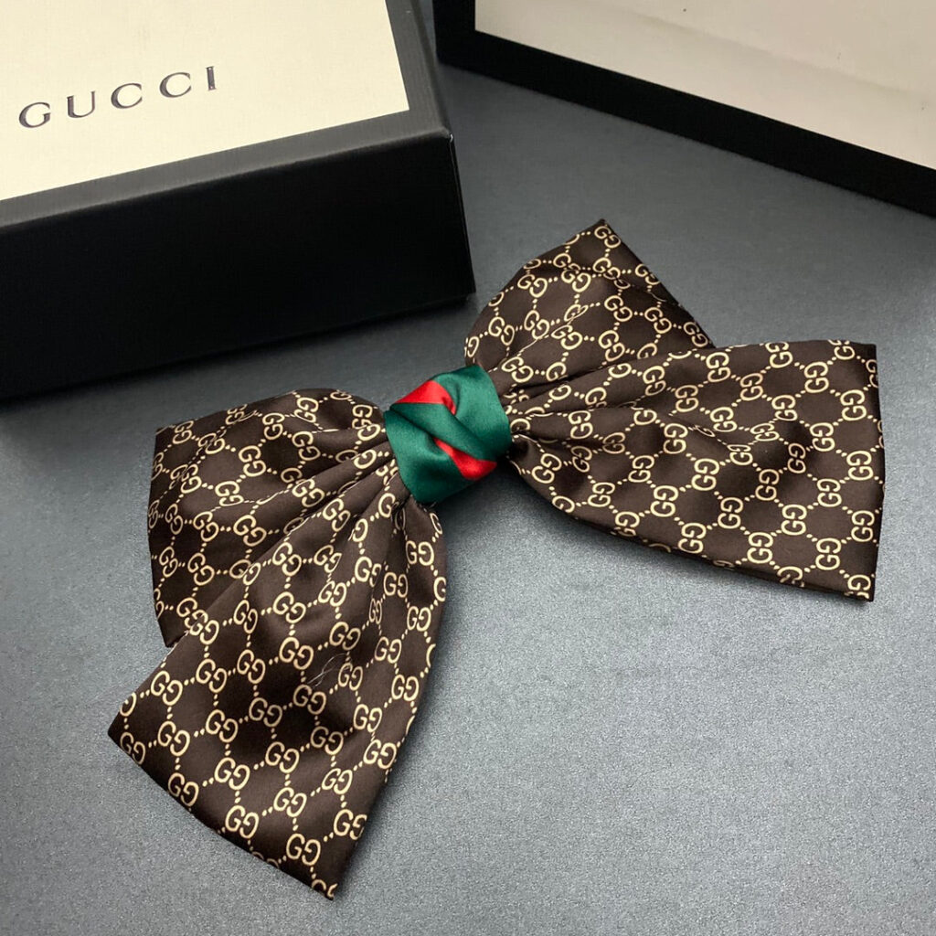 GUCCIモノグラム ボウ スプリング クリップ SS - 画像 (4)