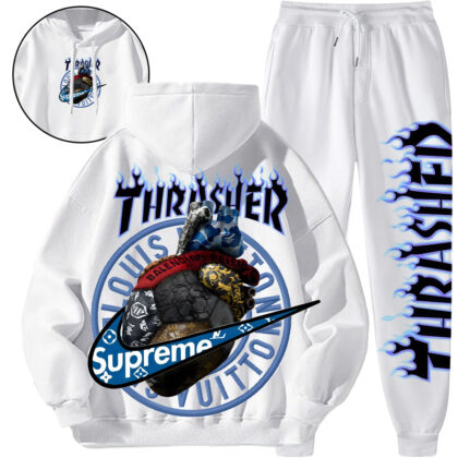 Louis Vuitton&Supreme hoddie setup