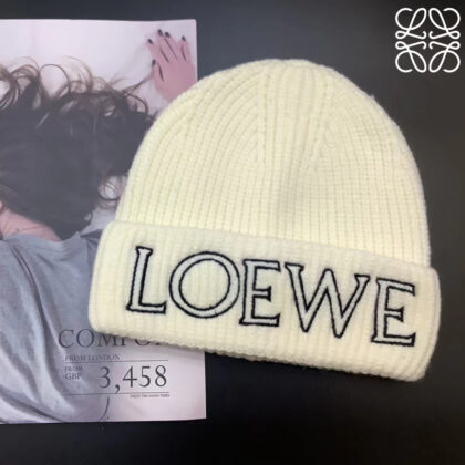 LOEWEおしゃれウールニット帽01 SS95457