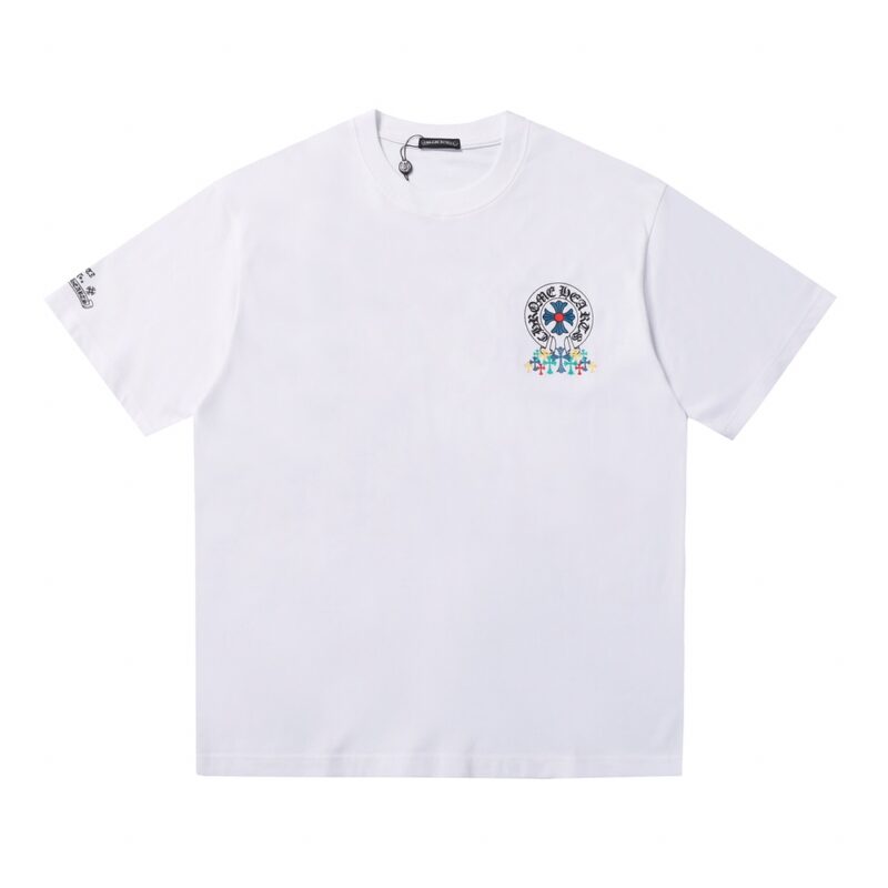 【CHROME HEARTS 公式旗艦店】クロムハーツ Tシャツ ご好評に付き再入荷！黒 白 - 画像 (2)