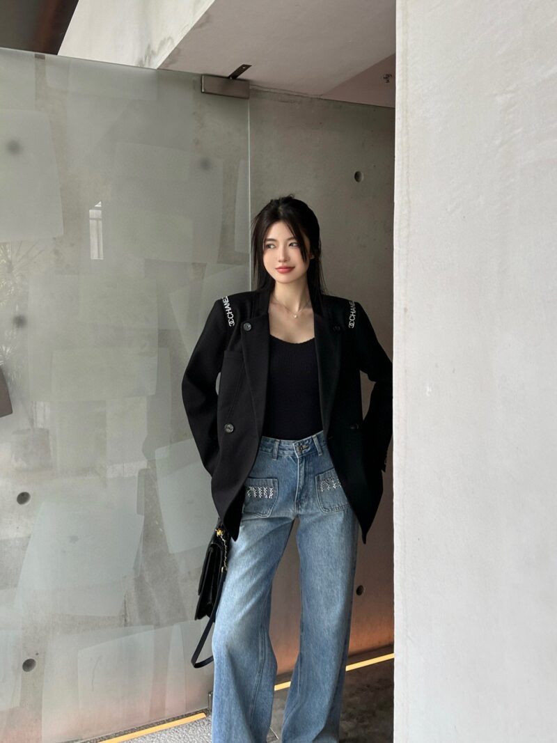 CHANEL背広のコート SS96787 - 画像 (6)