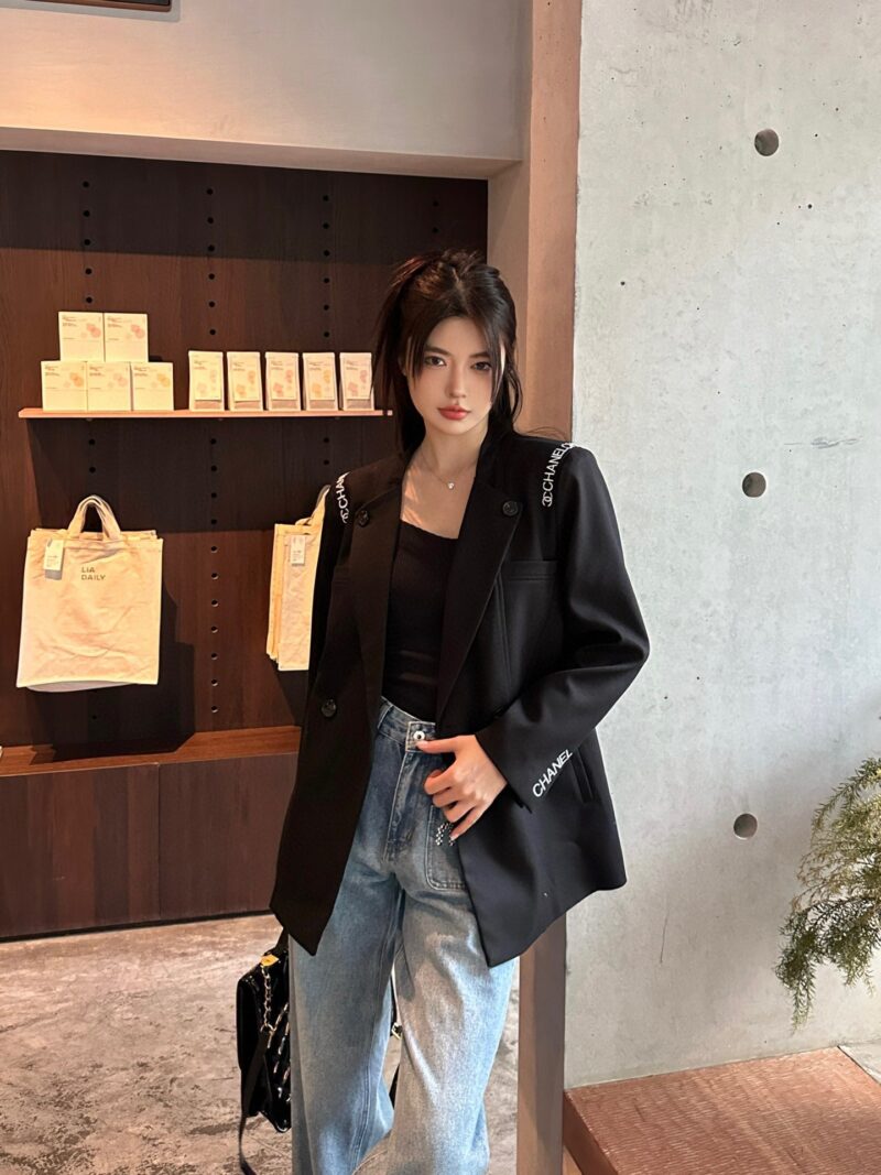 CHANEL背広のコート SS96787 - 画像 (9)