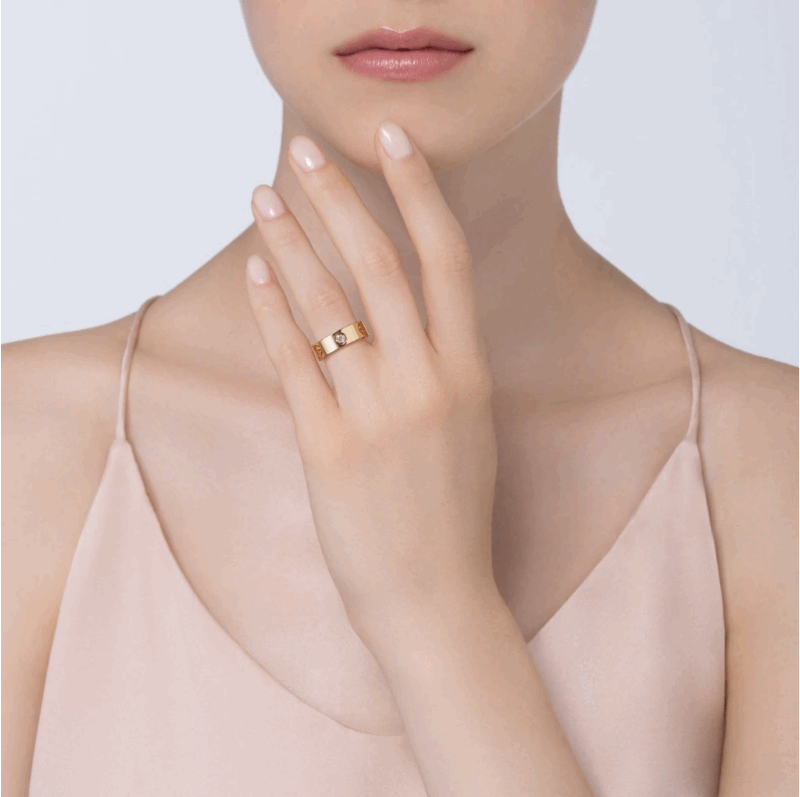 【Cartier】カルティエ LOVE RING, 3 DIAMONDS リング、ダイヤモンド3個 - 画像 (5)