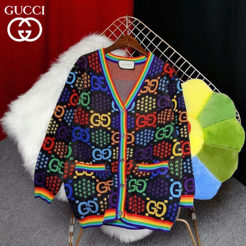 GUCCI秋冬の新作Vネックカーディガン02 SS95655