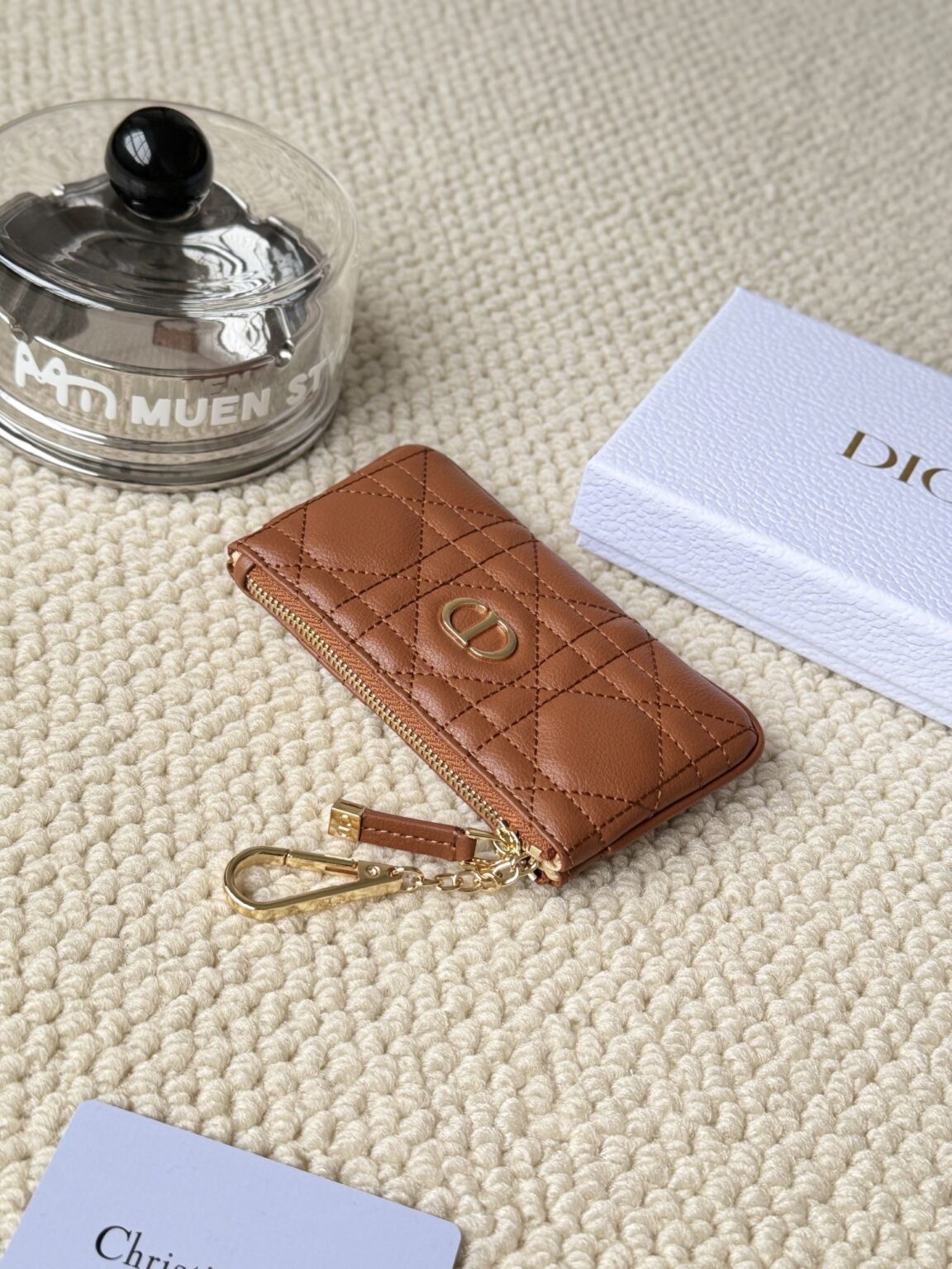 Dior 小銭入れ に飾りを付け8 zm 94914 - 画像 (3)