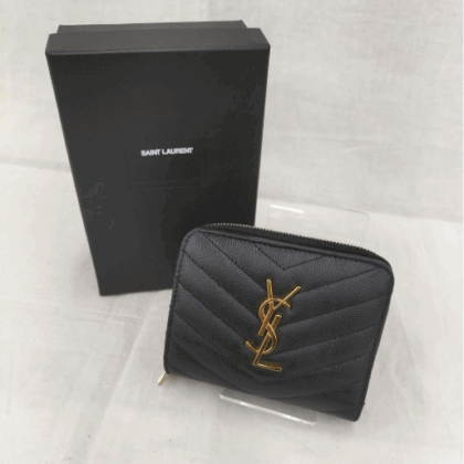 YSL 二つ折り財布