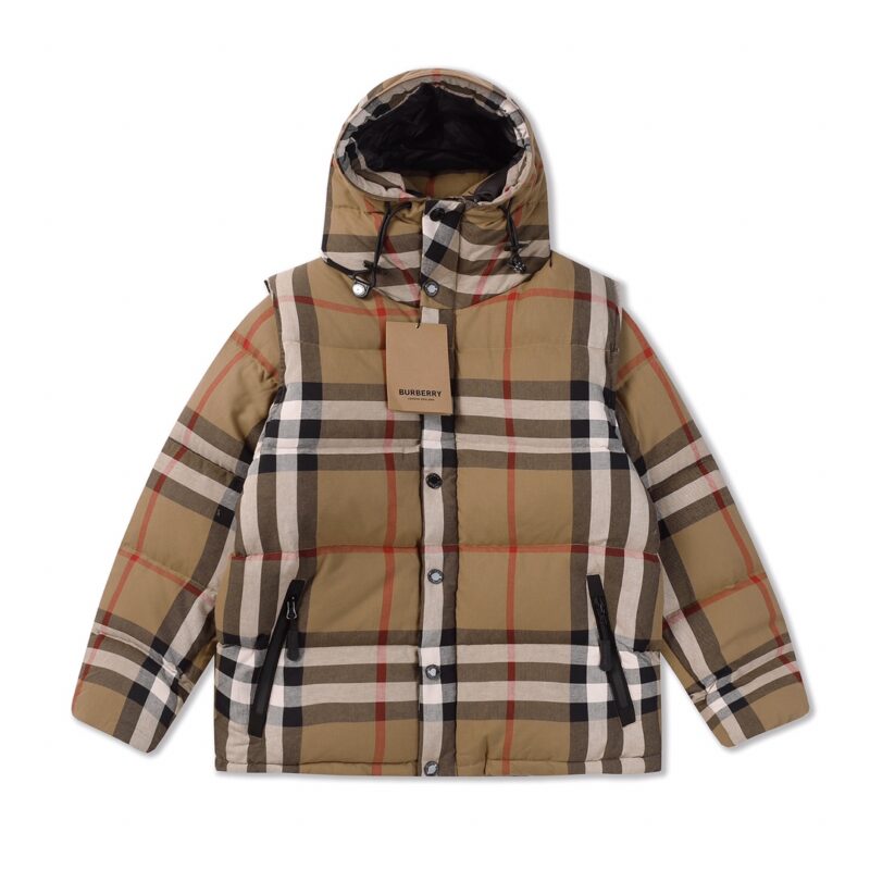 Burberry バーバリー ヴィンテージチェック パデッドジャケット ダウンジャケット