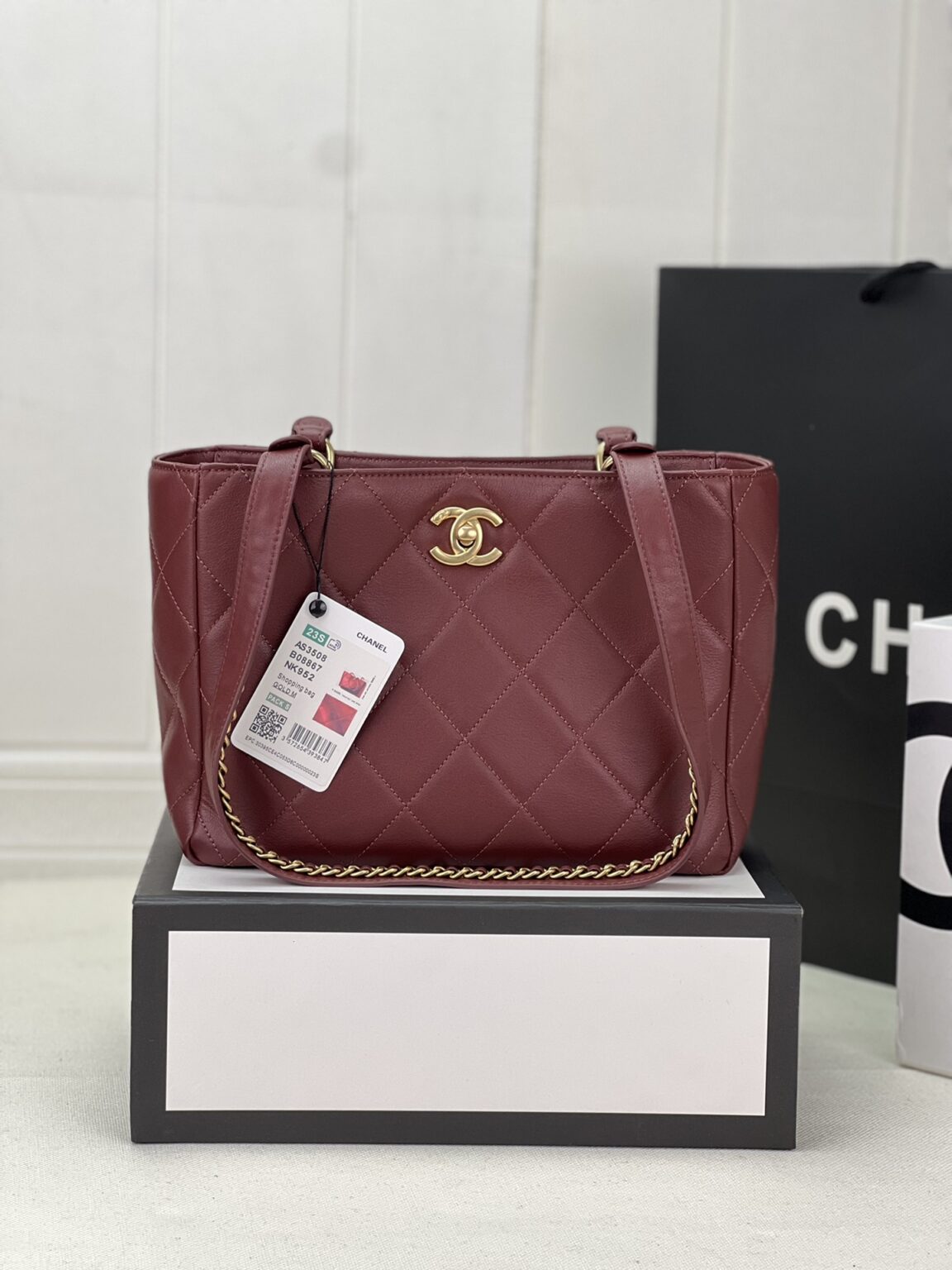 Chanel SHOPPING BAG AS3508 - 画像 (10)