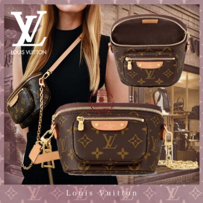 最新作♪LOUIS VUITTON モノグラム ミニ バムバッグ ショルダー M82335