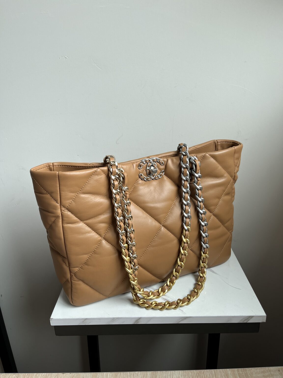 CHANEL 19 SHOPPING BAG 3360 - 画像 (9)