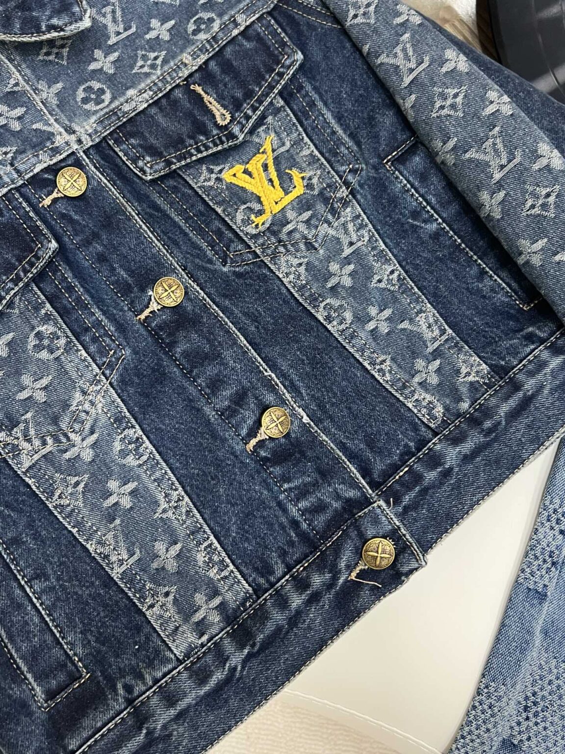 LV Louis Vuittonオーバーコート01 SS96158 - 画像 (5)