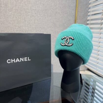 CHANEL 秋冬の暖かい綿の帽子 人気商品