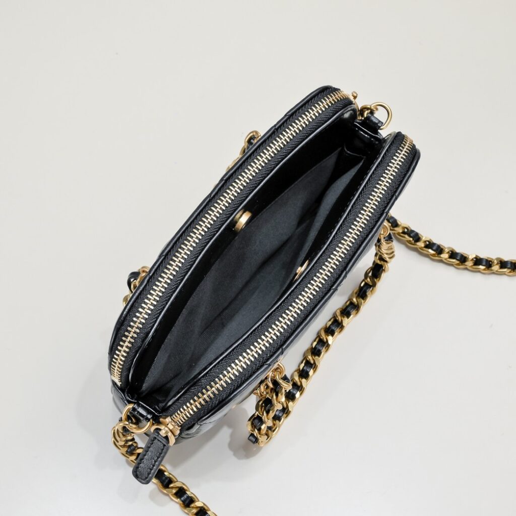Chanel 23K gold coin chain bag-2 colors - 画像 (8)