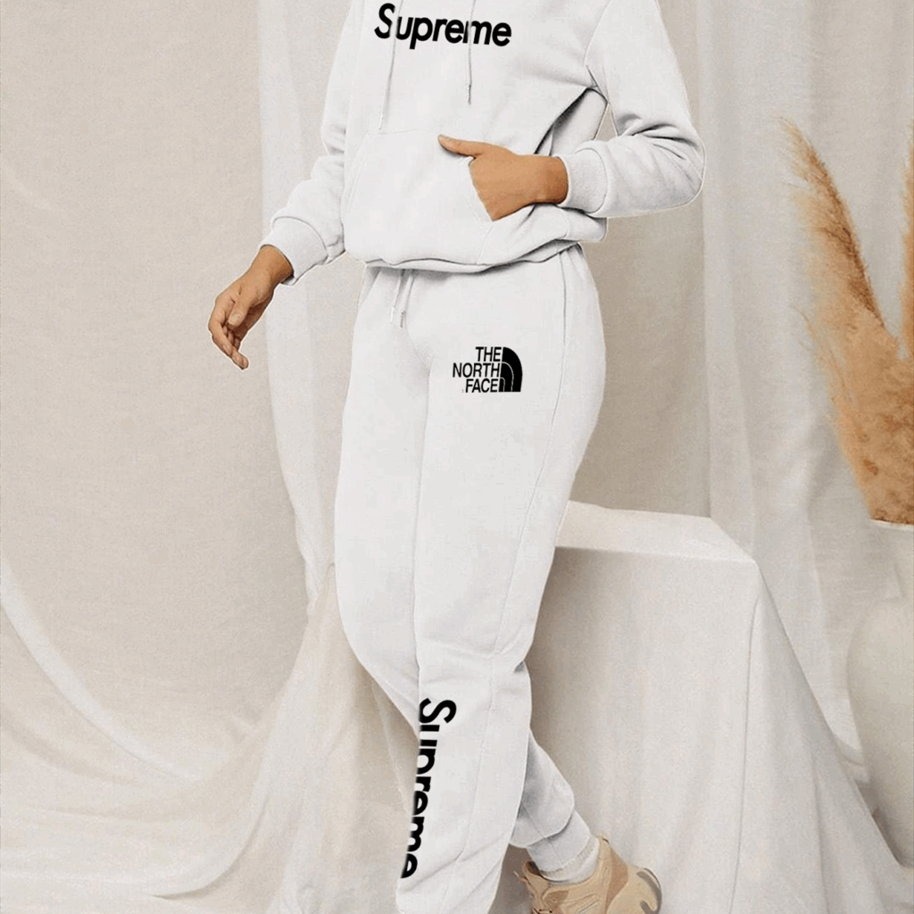 【 Supreme x The North Face 】超人気ファッション連名戦没キャラクターパーカーセット - 画像 (7)