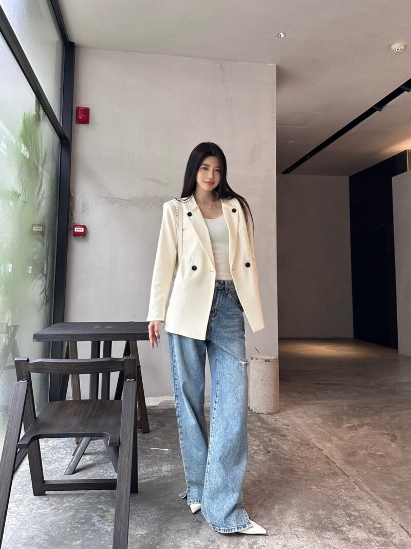 CHANEL背広のコート SS96787 - 画像 (11)