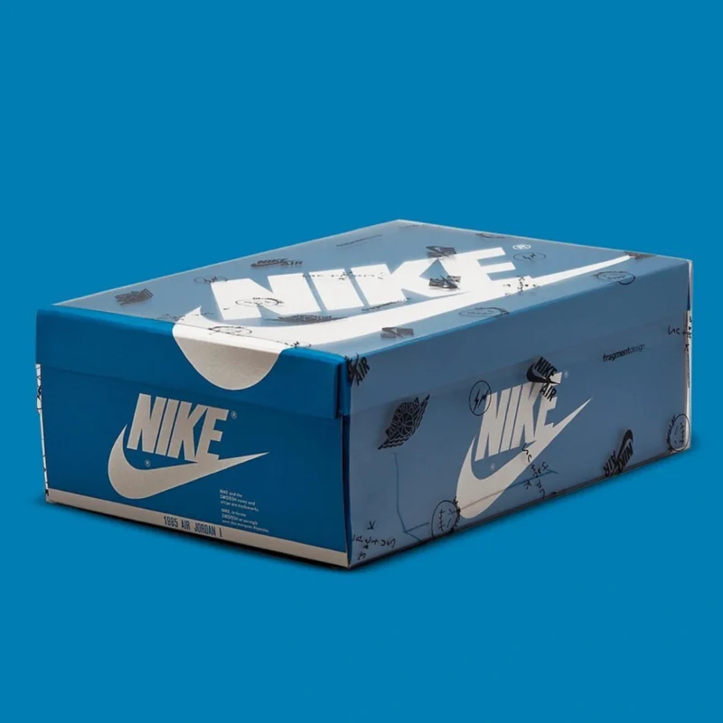2021フラグメントxトラビススコットxナイキエアジョーダン1ハイOGSP「ミリタリーブルー」TRAVIS SCOTT × FRAGMENT × NIKE AIR JORDAN 1 HIGH "MILITARY BLUE'' - 画像 (11)