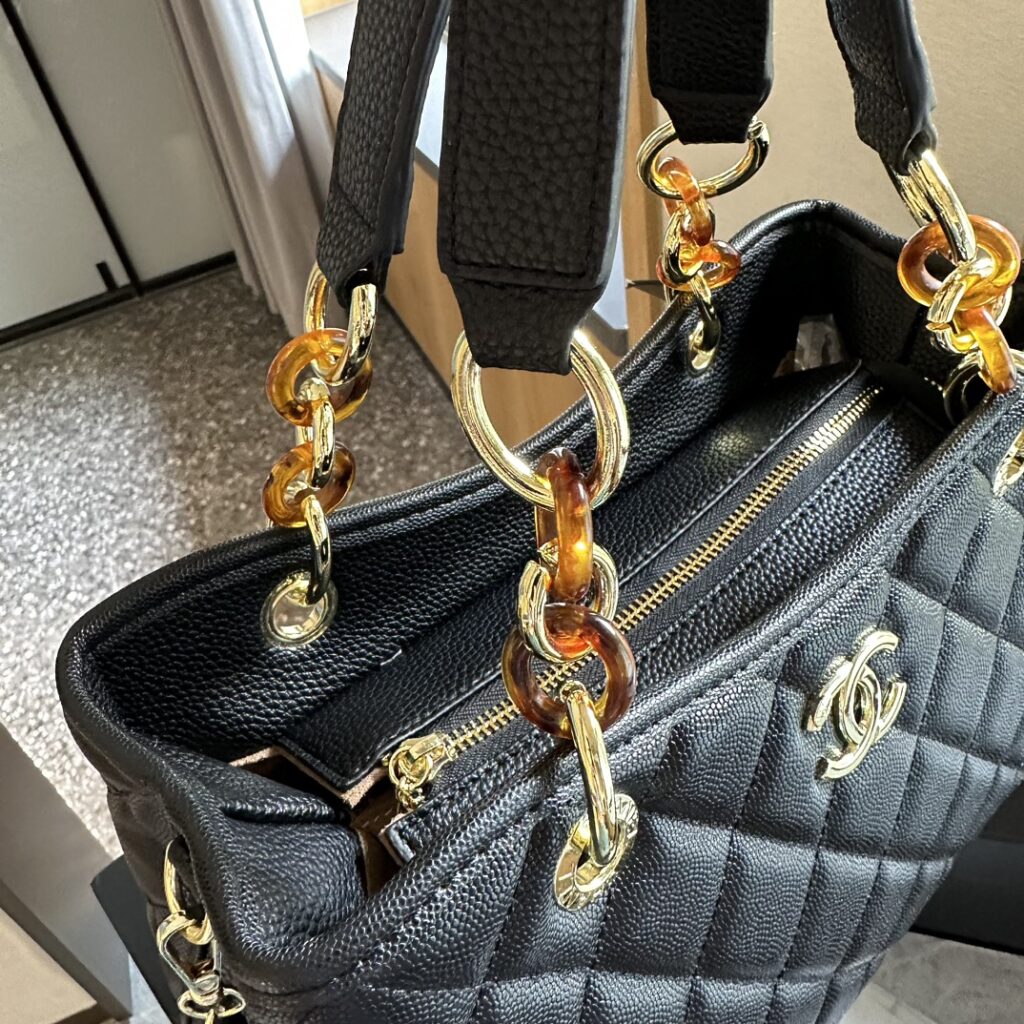 CHANEL 中世のダイヤモンド トートバッグ - 画像 (3)