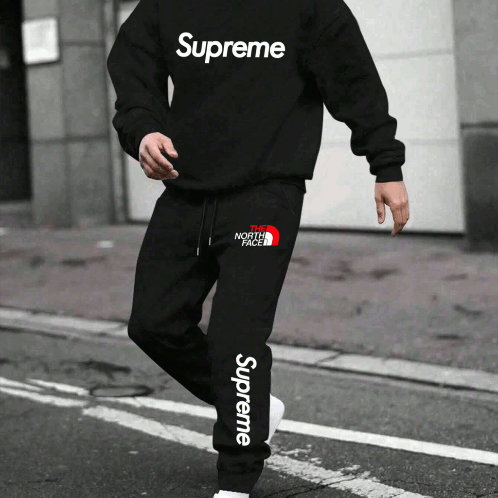 【 Supreme x The North Face 】ミュージックマウスファッション連名パーカーセットです - 画像 (6)