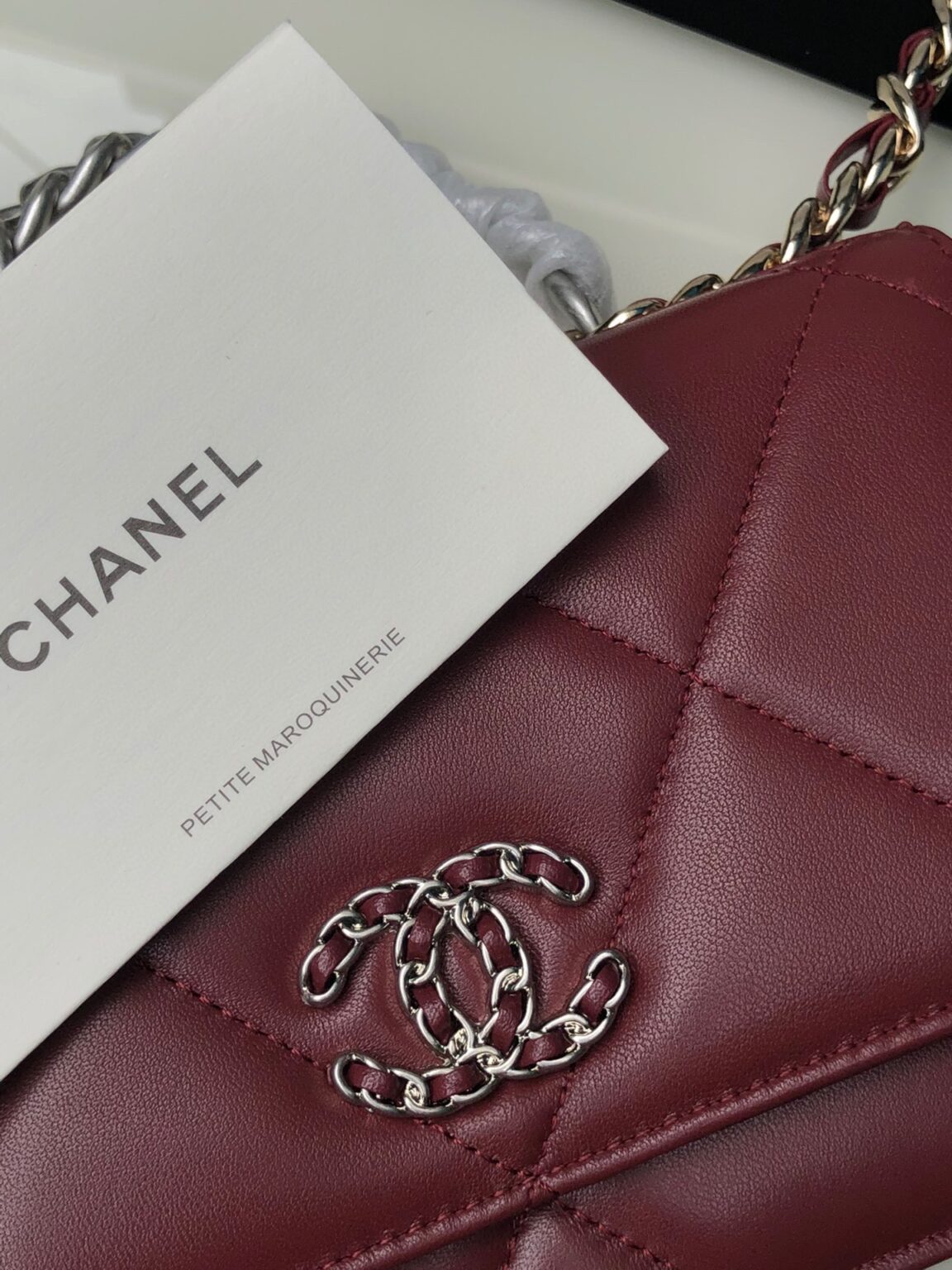 CHANEL 19 WALLET ON CHAIN 0957 - 画像 (7)