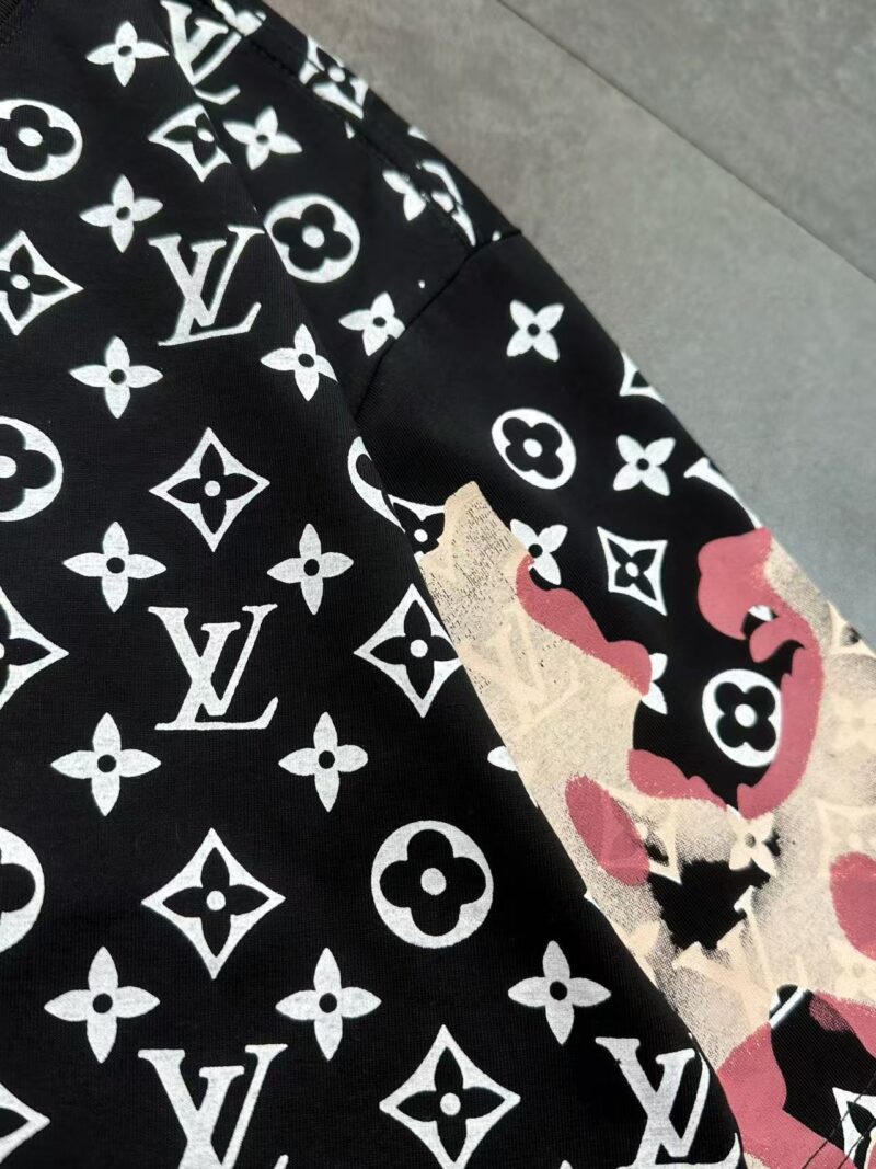 ルイヴィトン モノグラムプリント半袖Tシャツ - 画像 (5)