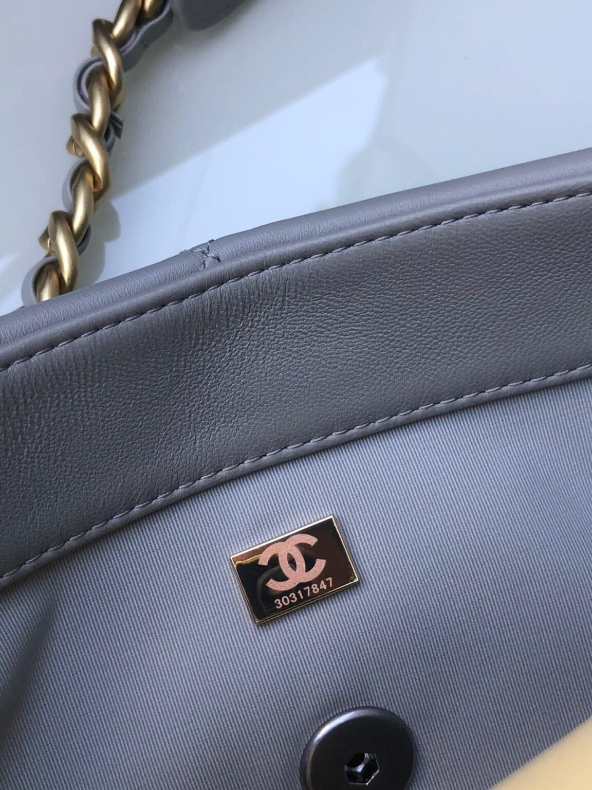 Chanel 19 medium 1161 - 画像 (7)