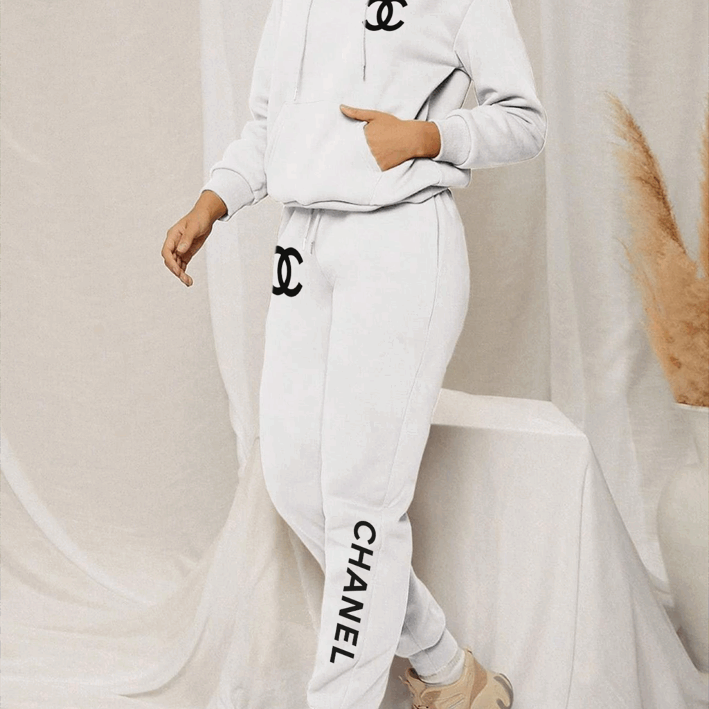 【 Chanel】ファッション大手IP連名デザイン衛衣スーツです - 画像 (7)
