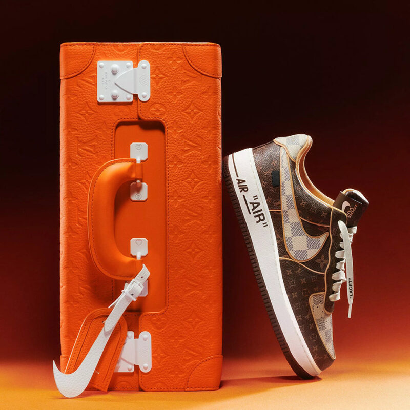 【NIKE X LOUIS VUITTON】 ル イ ヴ ィ ト ン × ナ イ キ エ ア フ ォ ー ス 1 - 画像 (9)