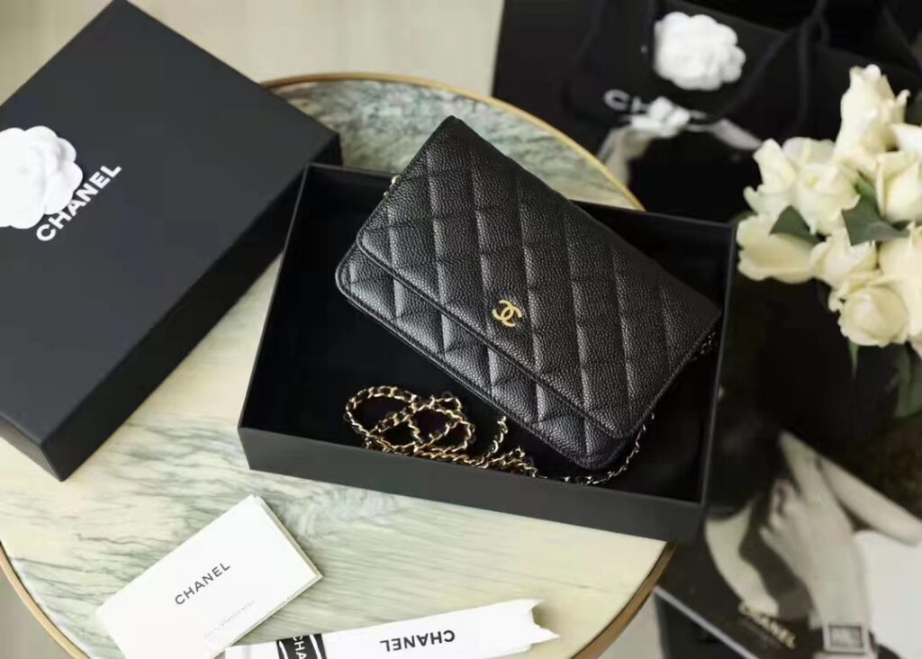 CHANEL WALLET ON CHAIN A33814 - 画像 (11)