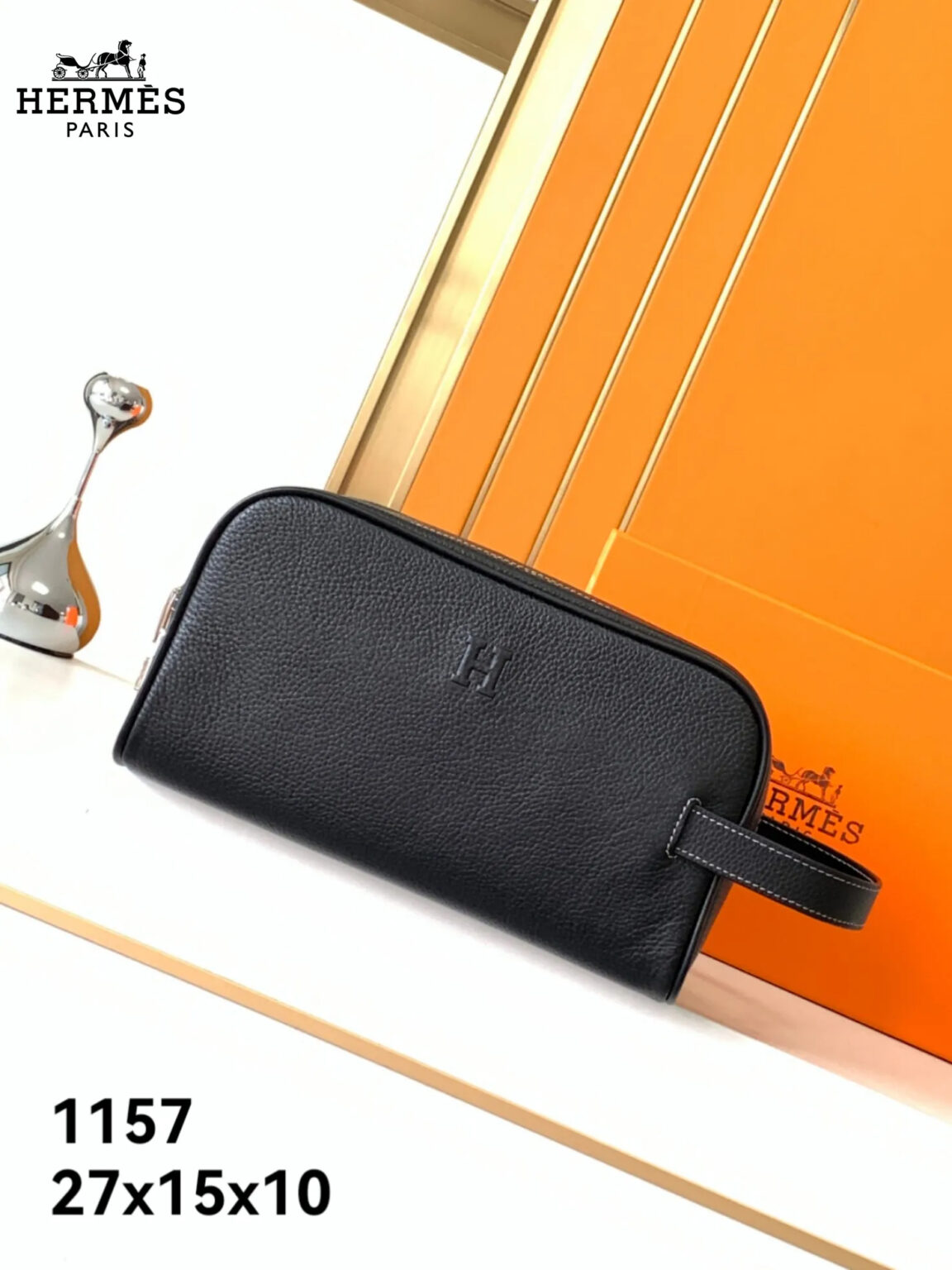 【HERMES 公式旗艦店】エルメス クラッチバッグ 当日出荷 好評に付き再入荷！27*15*10CM - 画像 (10)