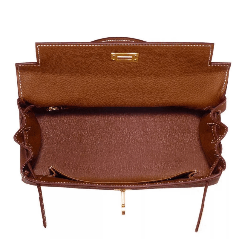 【HERMES】エルメス ケリー 25cm トゴ ゴールド金具(Lineで連絡して購入） - 画像 (6)