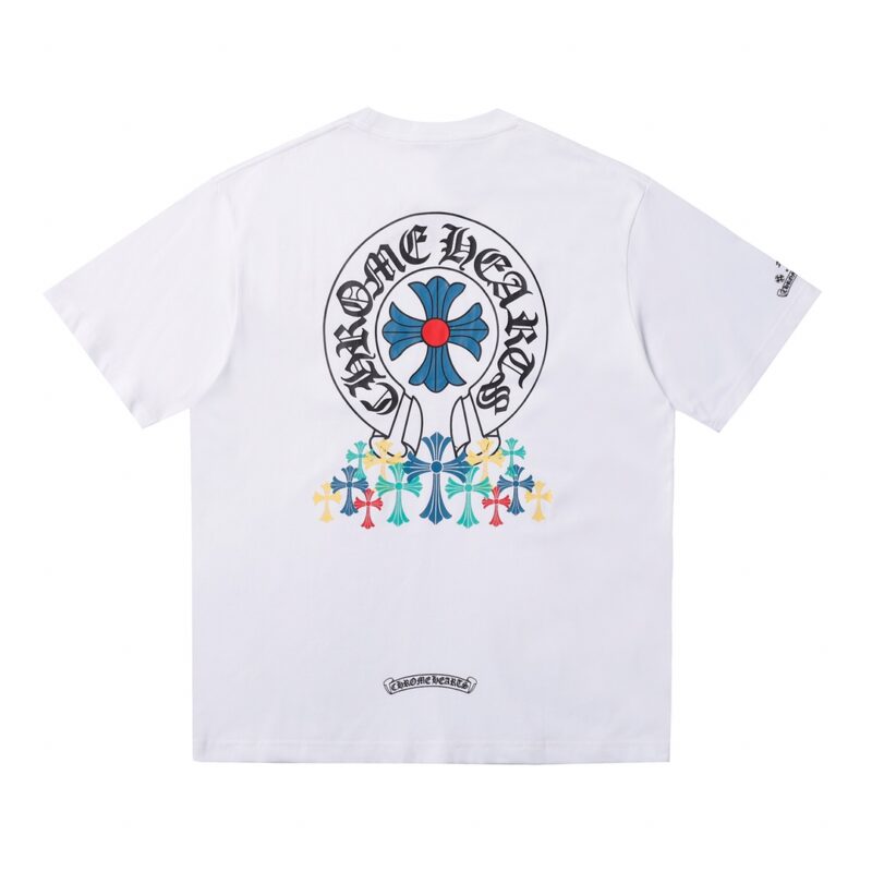 【CHROME HEARTS 公式旗艦店】クロムハーツ Tシャツ ご好評に付き再入荷！黒 白 - 画像 (4)