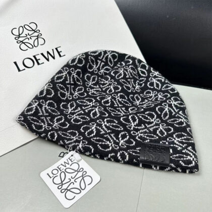 LOEWEおしゃれウールニット帽19 SS95465
