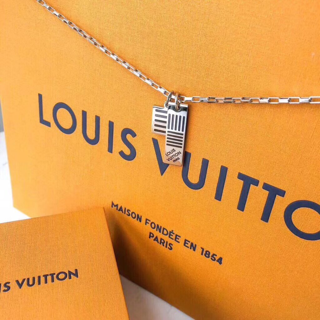 LOUIS VUITTON（ルイヴィトン）DAMIER BLACK ネックレス M62490 - 画像 (10)