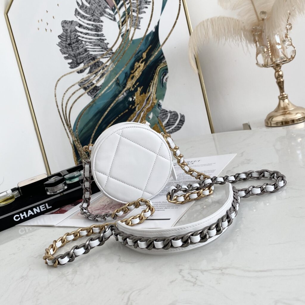 CHANEL 19 CLUTCH WITH CHAIN 0945 - 画像 (5)