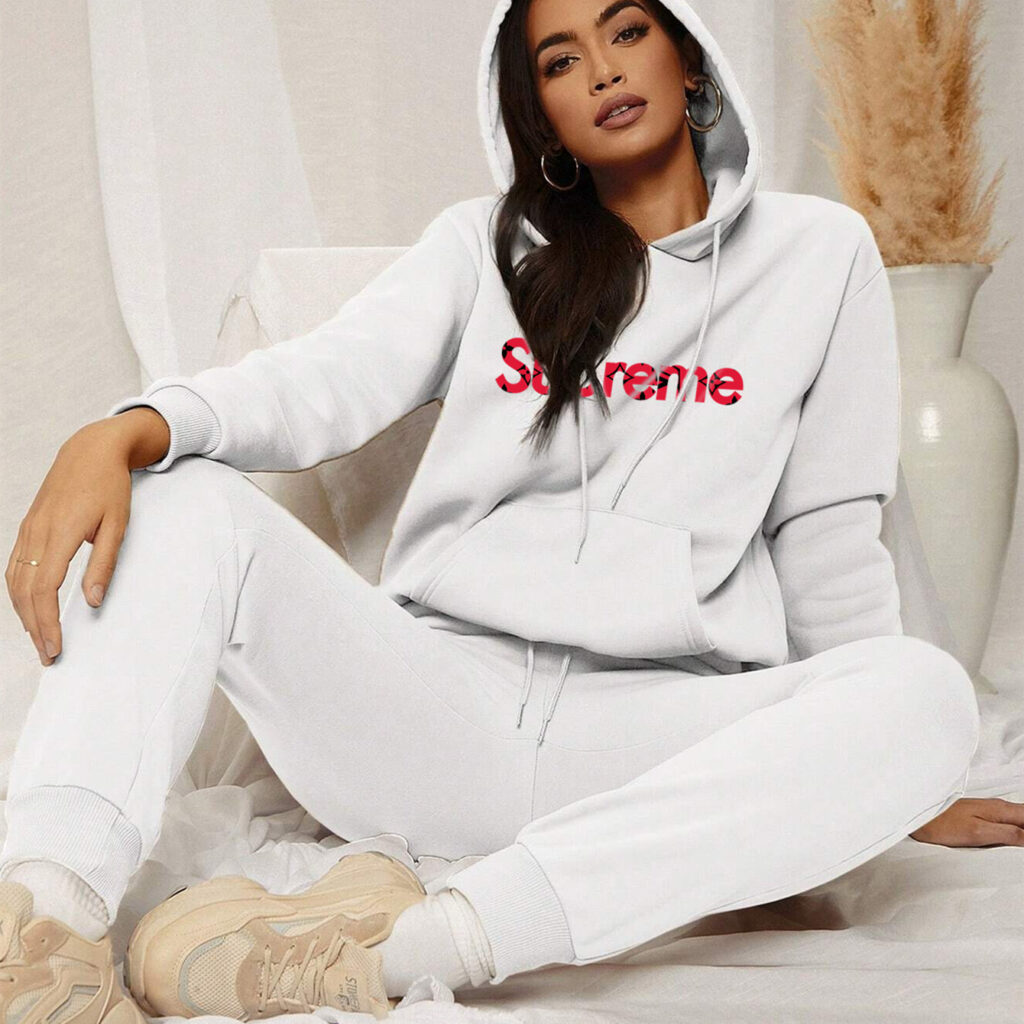 【 Supreme x The North 】箇性的なデザインのブランドの衛衣のスーツです - 画像 (9)