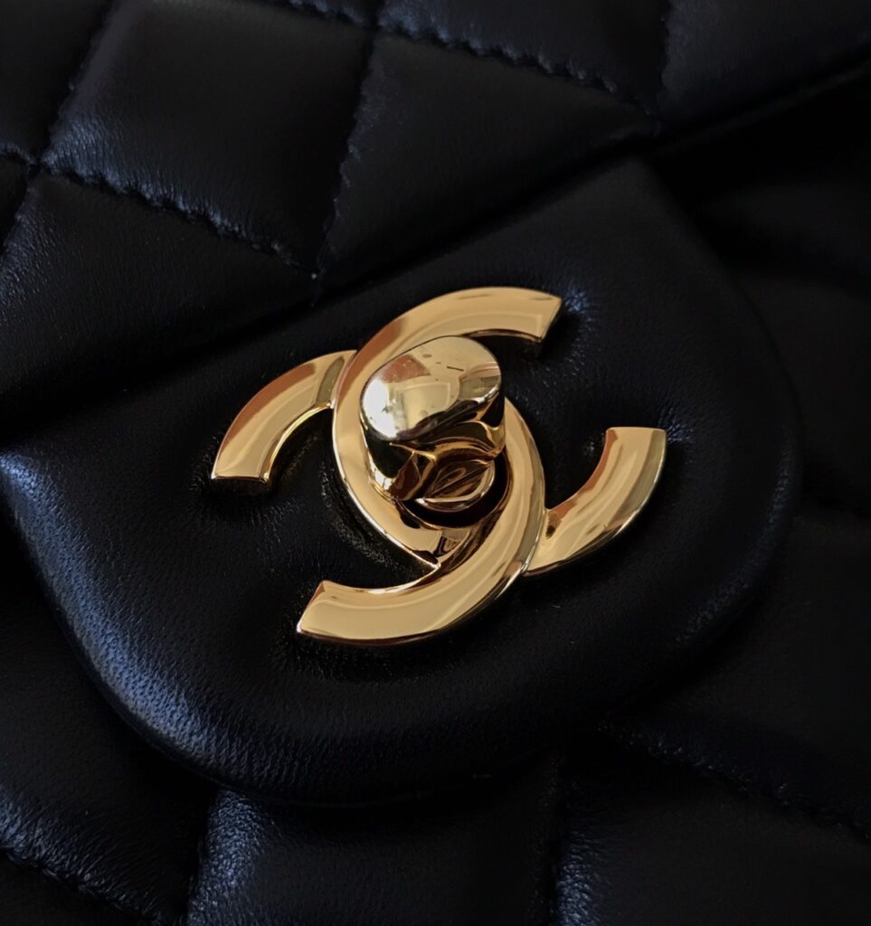 Chanel Flap Bag black 1112 - 画像 (6)