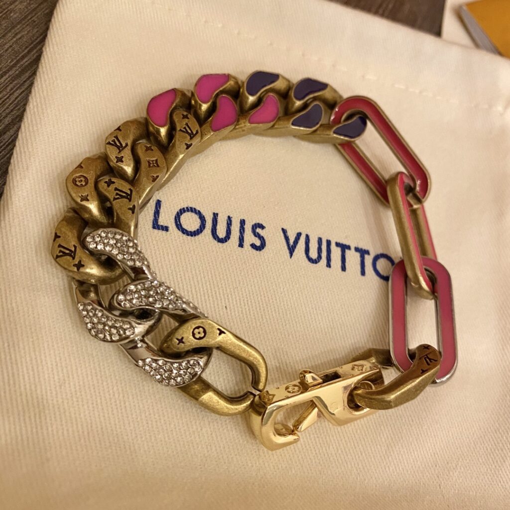LOUIS VUITTON（ルイヴィトン）チェーンブレスレット - 画像 (2)