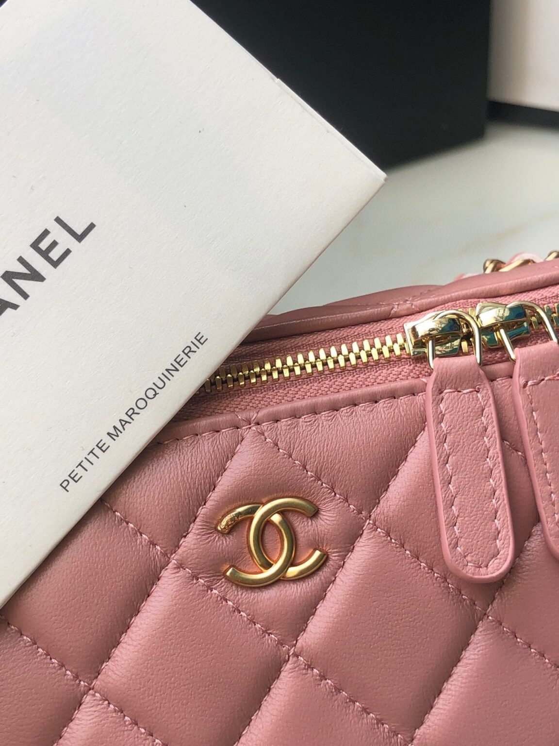 Chanel Classic Vanity 22C Bag with Chain AP2303 - 画像 (2)