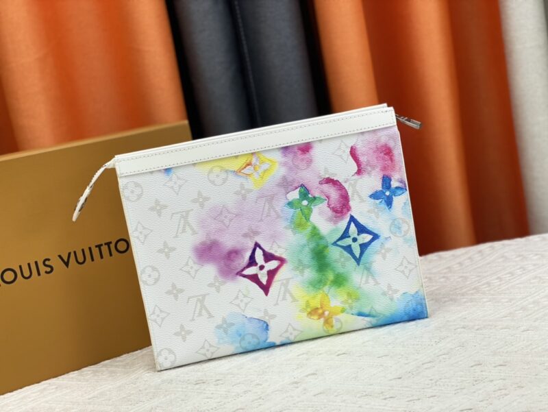 LV Louis Vuittonハンドバッグブリーフケース 54 zm 95527 - 画像 (5)