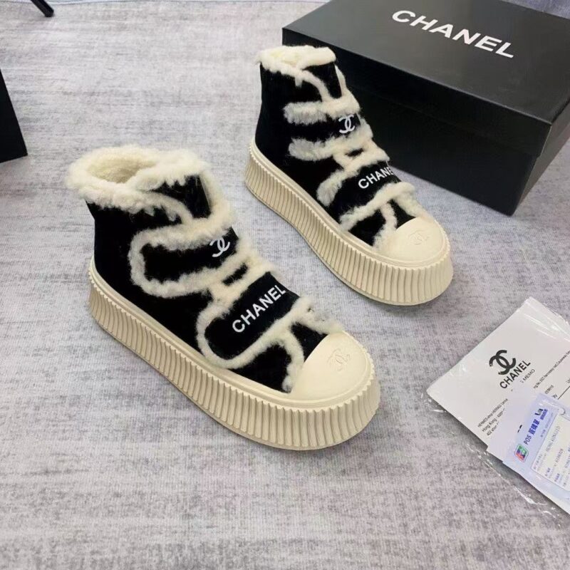Chanel 2025新品靴、ハイヒール女性向け