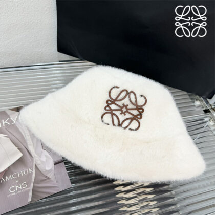 LOEWE綿毛の漁師帽 SS969210