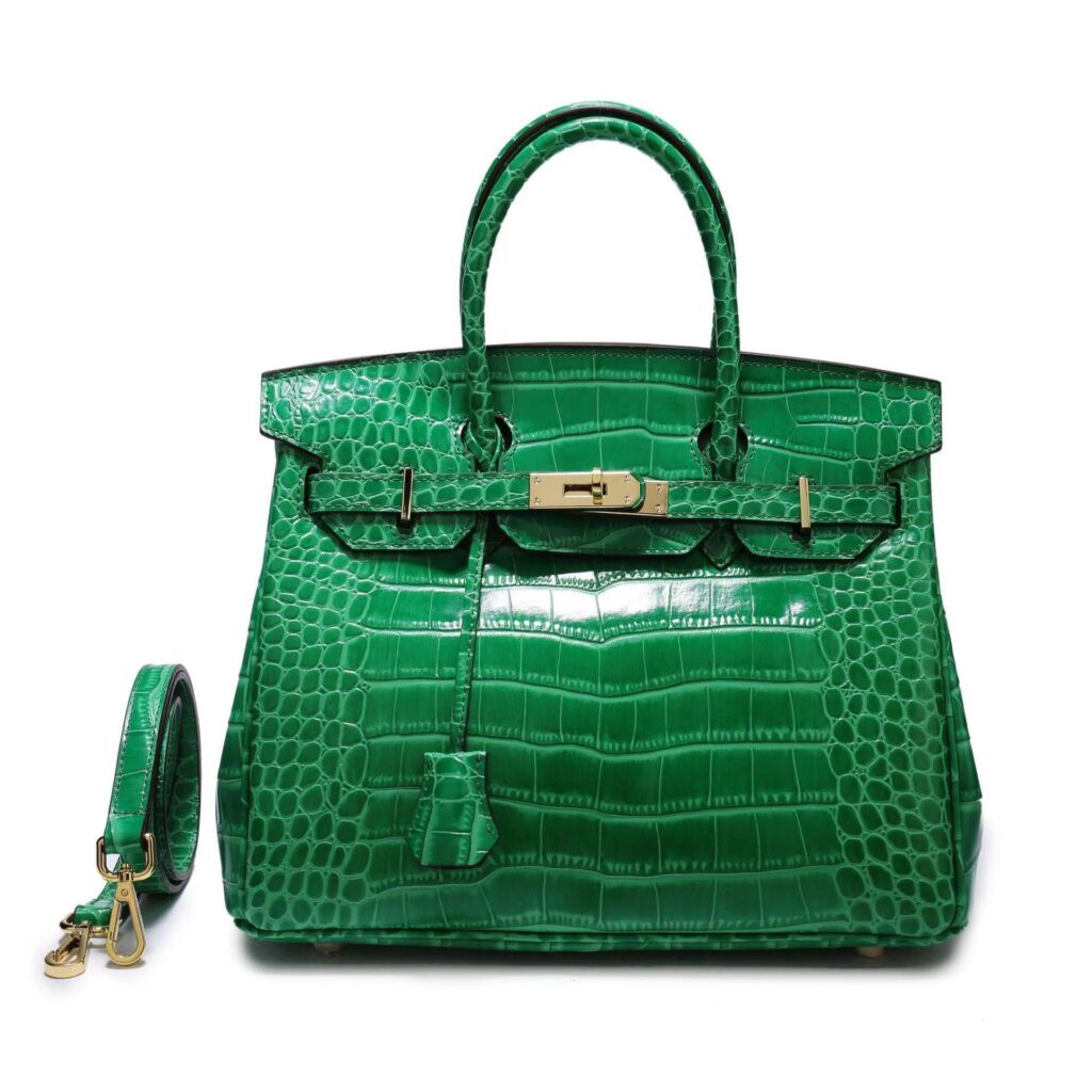 HERMES バーキン25 ポロサス クロコダイル ニロティカス 黒G金具 - 画像 (16)