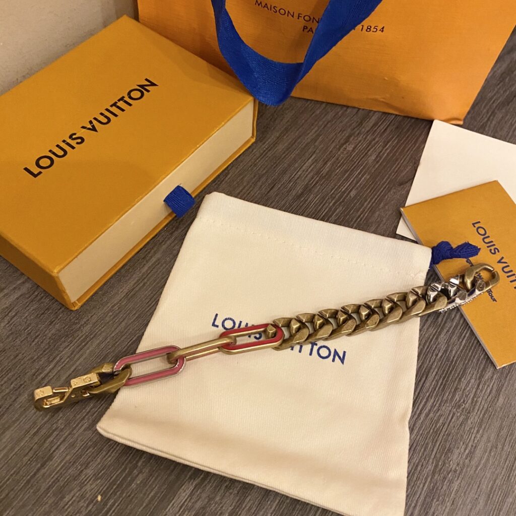 LOUIS VUITTON（ルイヴィトン）チェーンブレスレット - 画像 (5)