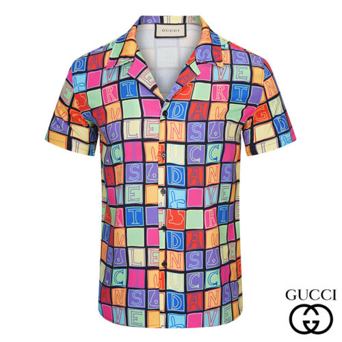 GUCCI だぶだぶの半袖シャツ03 SS95043