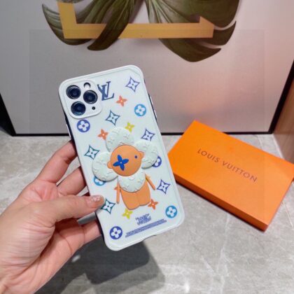 LV Louis Vuitton ホワイト 電話ケース zm